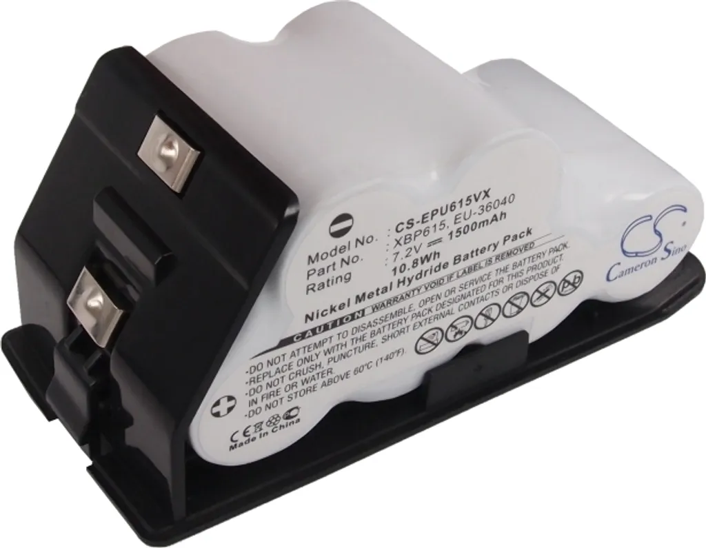 TECHTEK Batteria compatibile con [Euro Pro] Shark UV615, Shark UV615H, Shark UV615K, Shark UV627, per [Shark] UV615, UV615H, UV615K, UV627 sostituisc