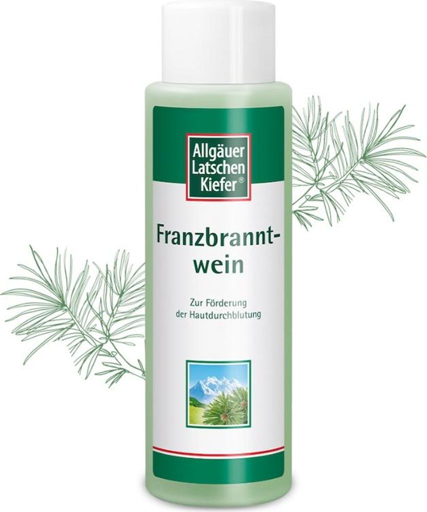 Allgäuer Latschenk. Alcool per sfregamento extra forte 500 Immagine del prodotto 
