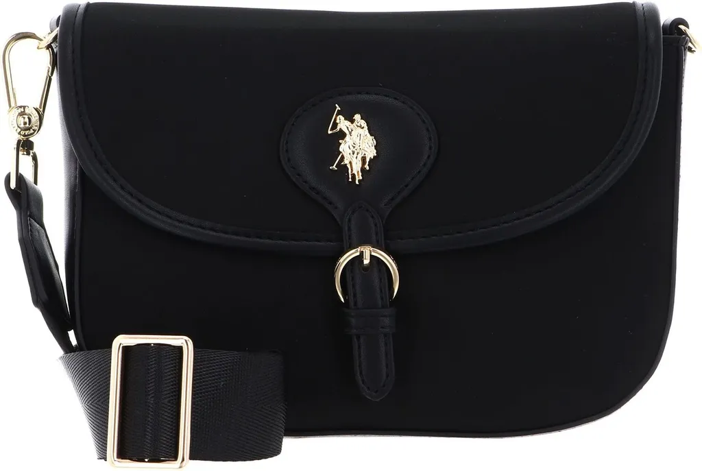 Borsa Houston U.S. Polo Assn. Crossbody Black - Must-Have Accessori Donna