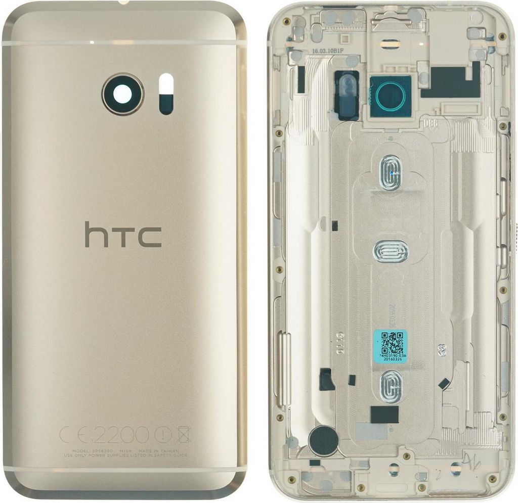 Rückseite für HTC ONE M10, Gold