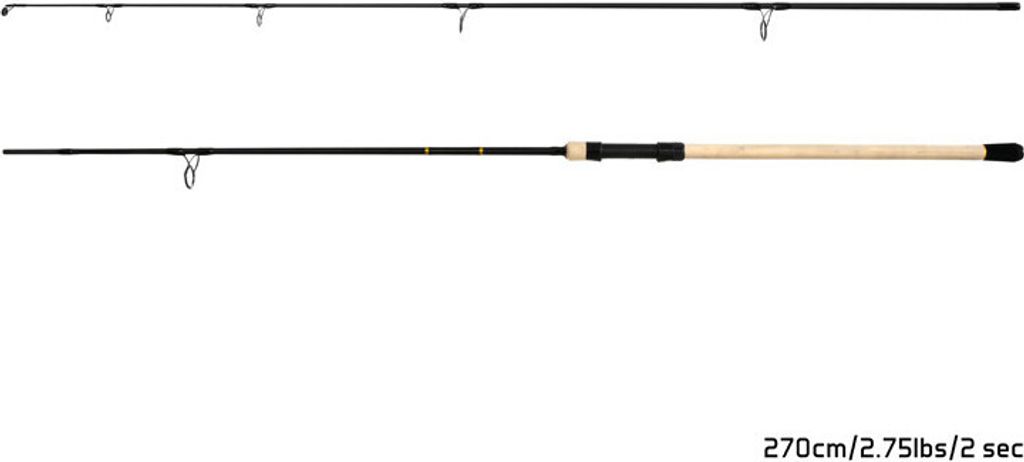DELPHIN ARMADA NX BlackWay Cork, 2,7m, 8,86ft, 2 Teile, Karpfen Angelrute, 101003193