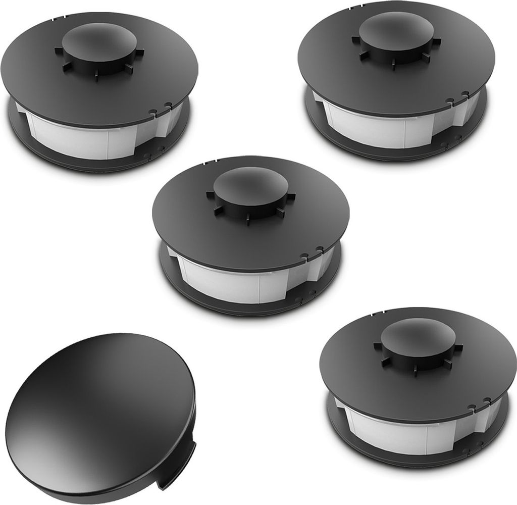Set 4 Spule 1 Haube passend für Gardenline Elektro Produktbild 