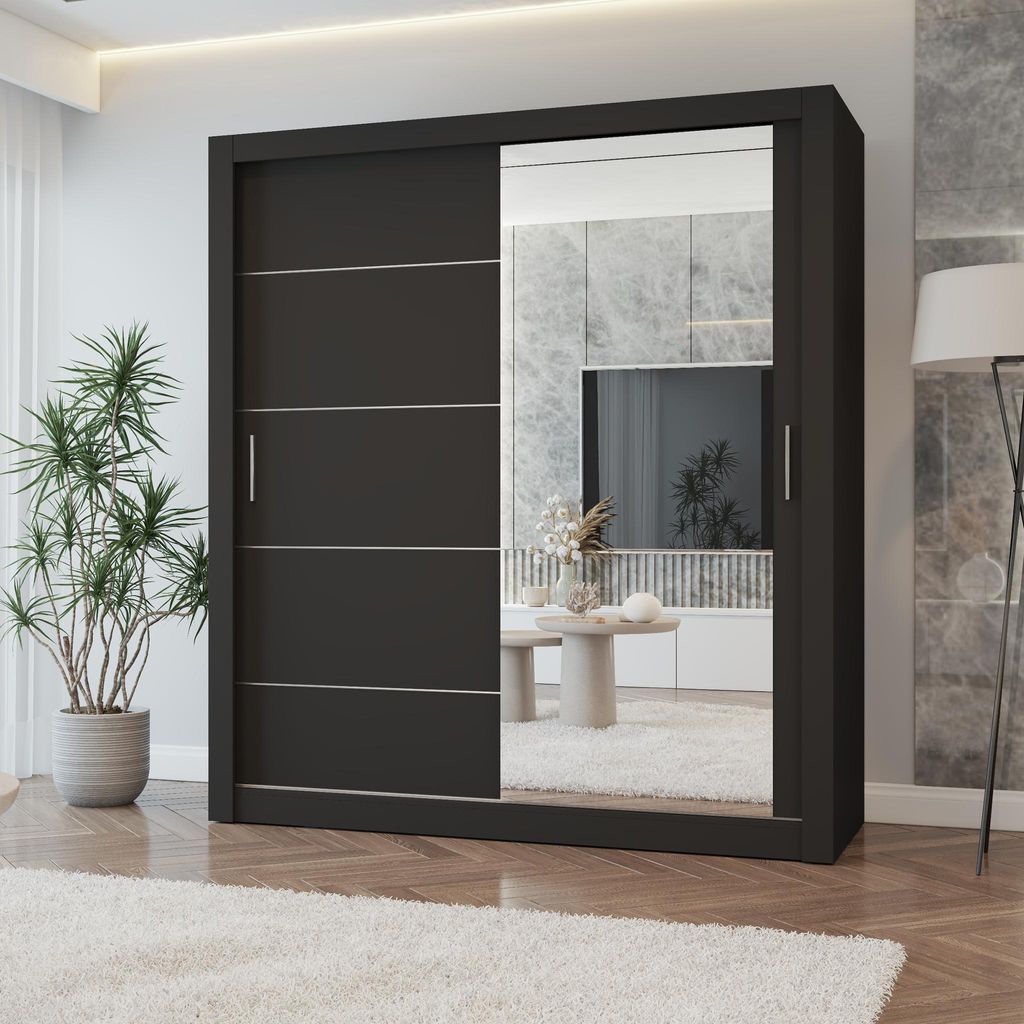 Schwebetürenschrank LION, Schlafzimmer, Kleiderschrank Produktbild 