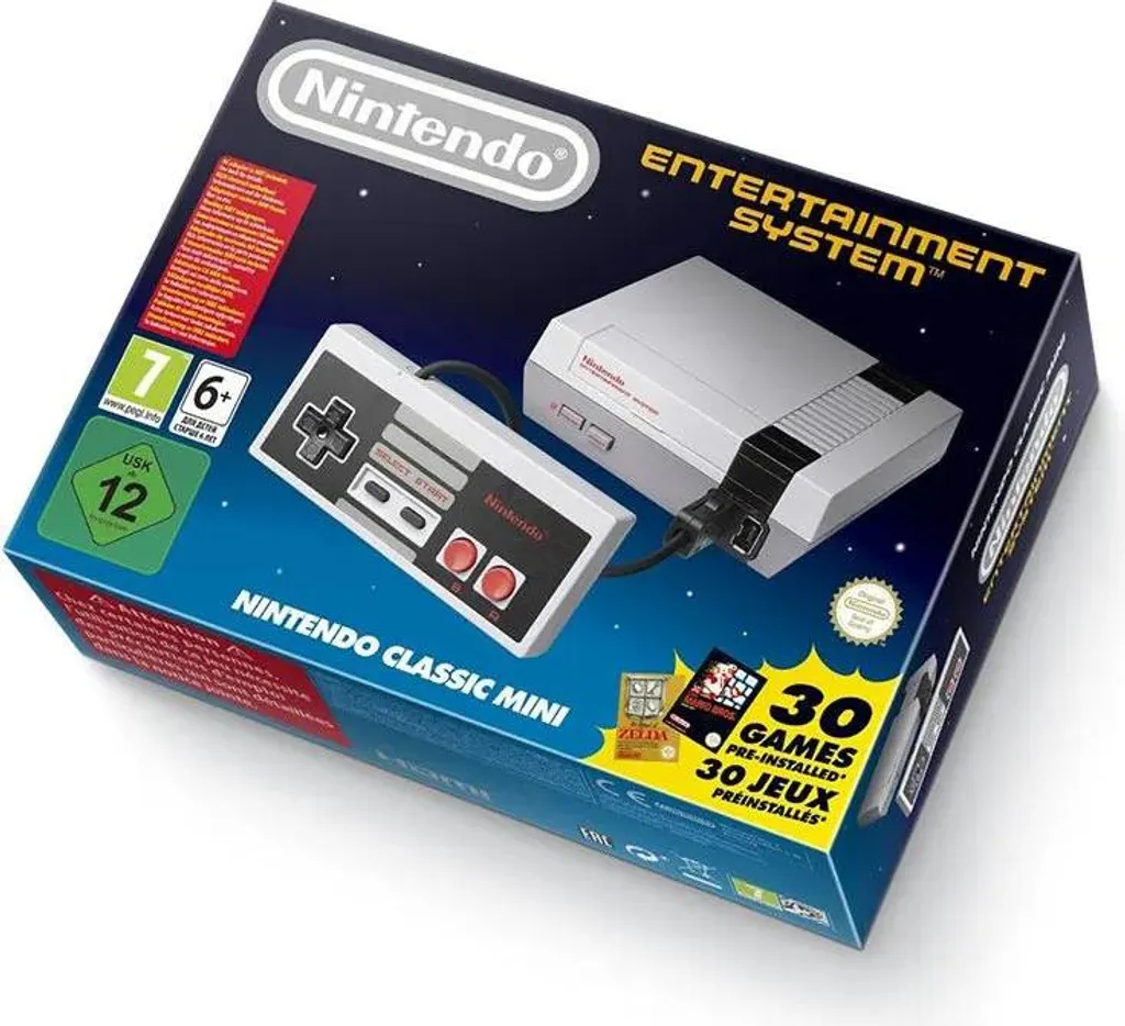Console Retrogaming Nintendo NES Mini 30 Jeux Classiques Occasion - 11