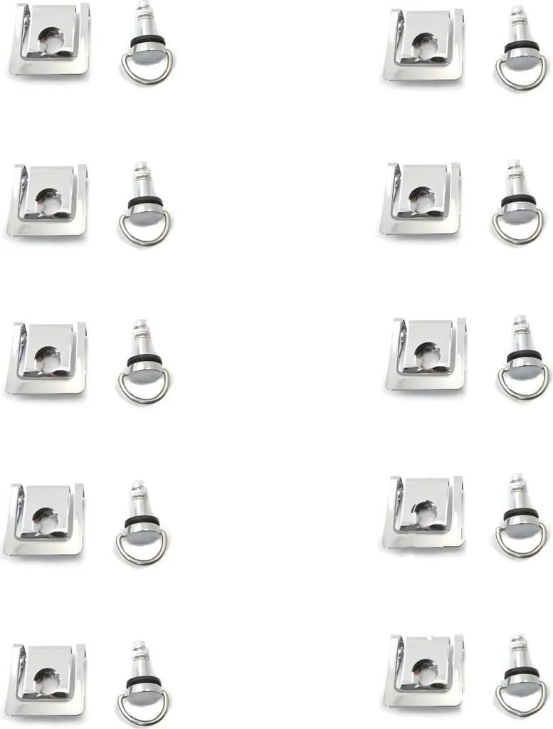 Fixation rapide JMP argent 19mm pour montage de carénage de piste