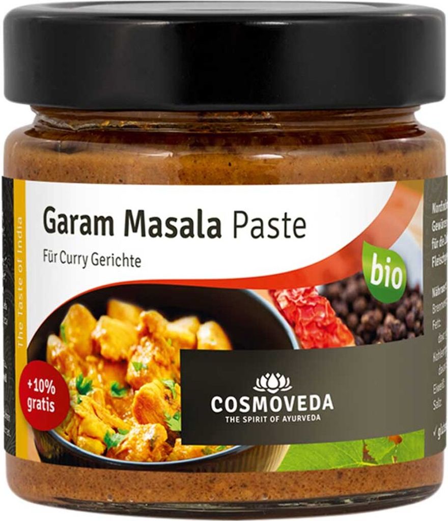 GARAM MASALA SANS GLUTEN175 g - COSMOVEDA Image du produit 
