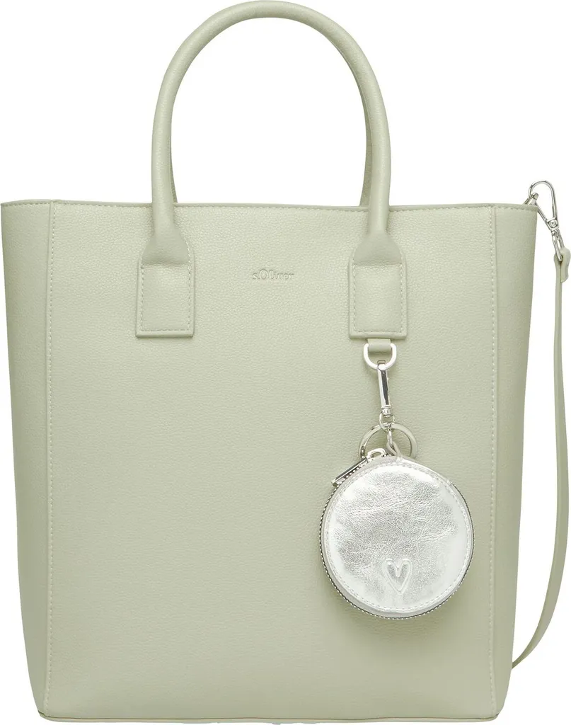 Grand sac cabas s.Oliver vert kaki : le sac à épaule chic et pratique