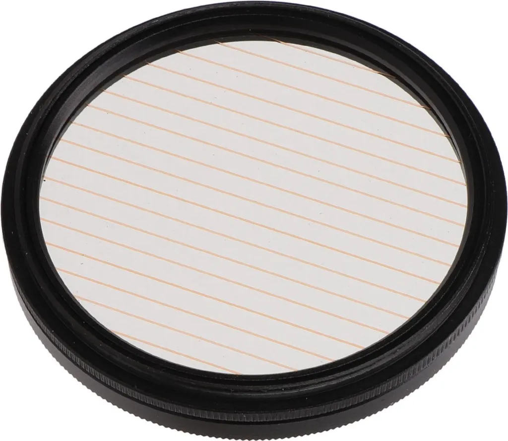 Filtre à Effet Spécial Cinéma 46mm Bande Dorée pour Appareil Photo Numérique