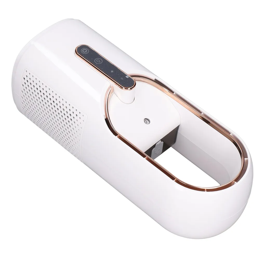 Ventilateur portable sans pales pour bureau et chambre avec humidificateur