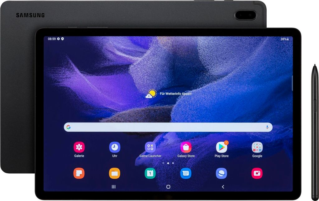 Samsung Galaxy Tab S7 FE 5G mystic black Produktbild 