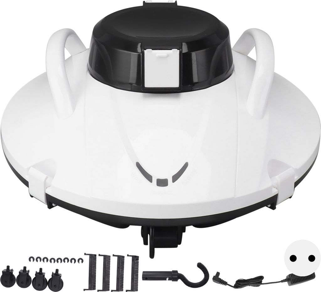 Robotic Pool Cleaner Automatic Waterproof Strong Suction Pool Cleaning Robot for Above In Ground Swimming Pools