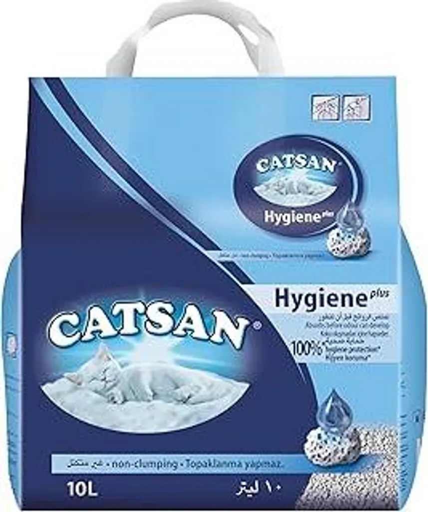 Lettiera Catsan Hygiene Plus 10L Prezzo Offerta - Igiene Bianca Attiva