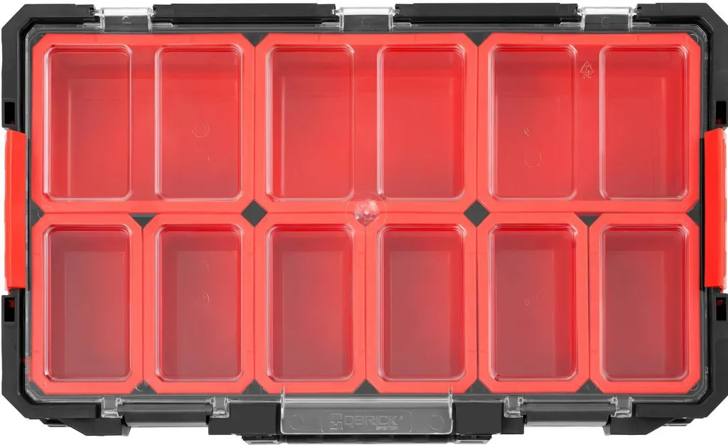 Qbrick System 6-in-1 Ensemble de trolley à outils avec mallette et boîte