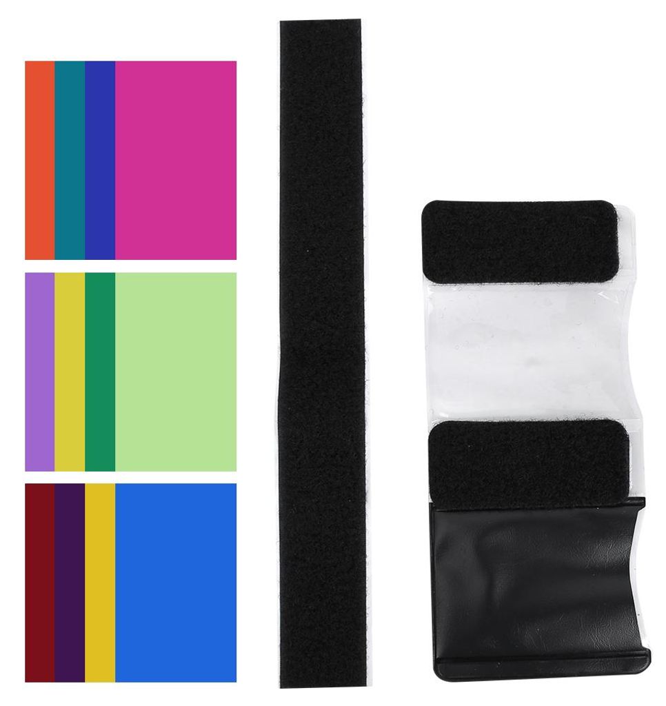 Universelles 12-teiliges Farbfilterpapier für DSLR-Kameras, Produktbild 