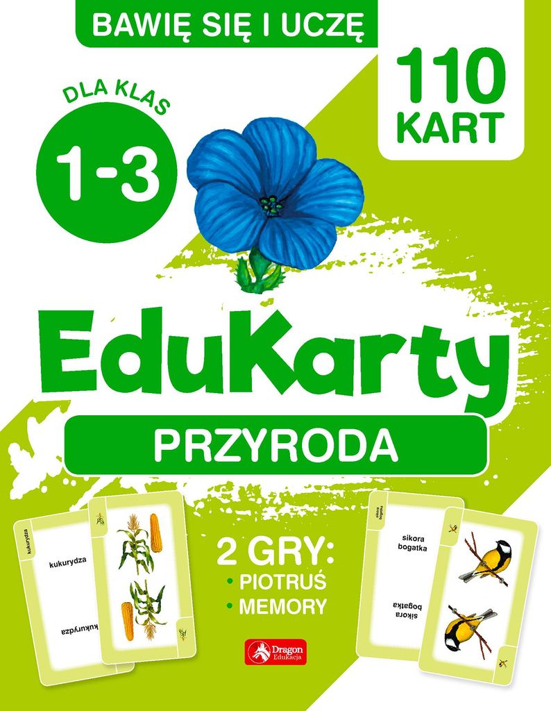 EduKarty Przyroda - Opracowanie Zbiorowe (Bildungskarten für Kinder)
