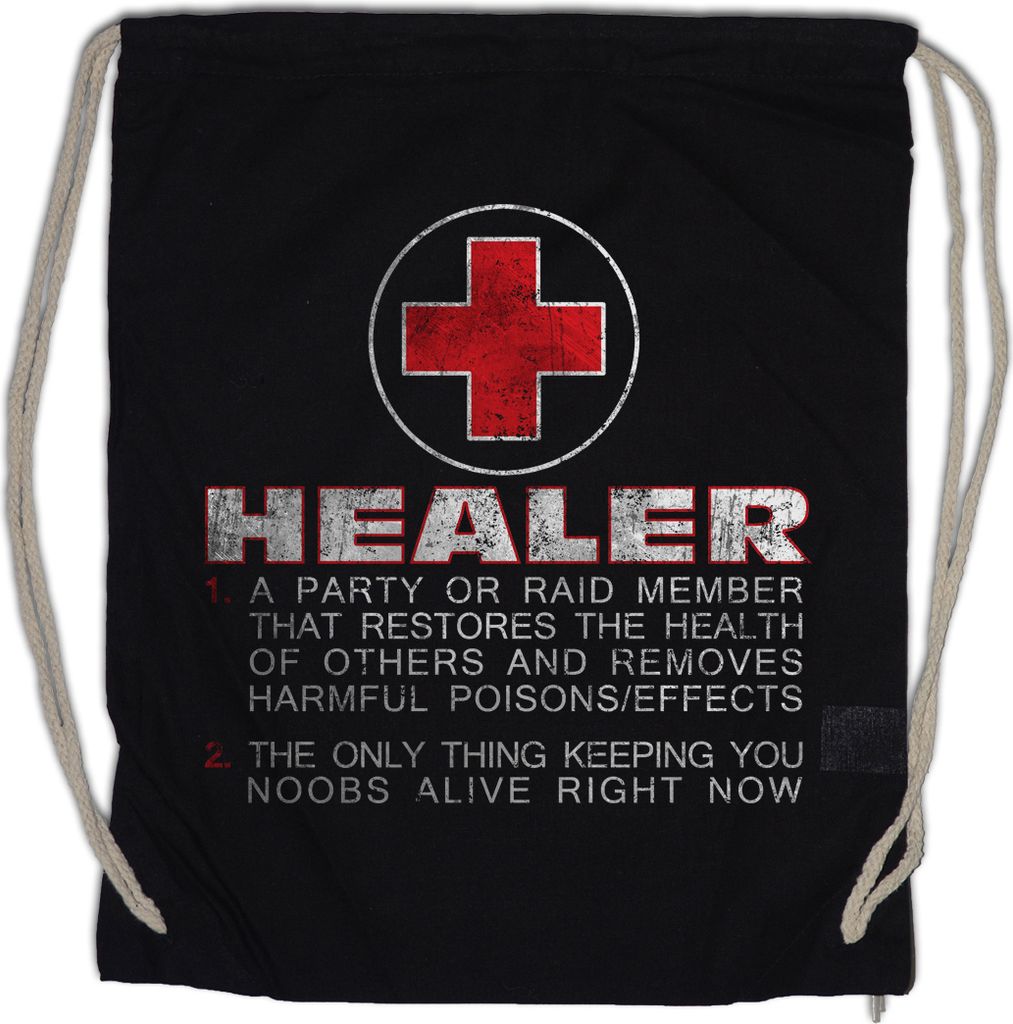 Urban Backwoods Healer Role, Turnbeutel, Farbe: Schwarz