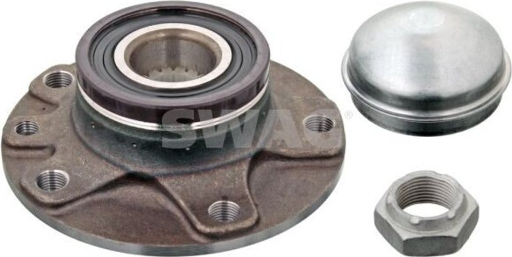 SWAG Radlagersatz Hinten Links Hinten Rechts für ALFA ROMEO GIULIETTA (940) Schrägkugellager 71mm 74 10 2778