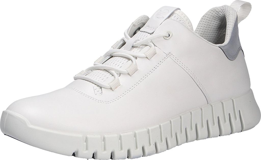 Ecco Gruuv M Sneaker Lea White/White White/White 47
