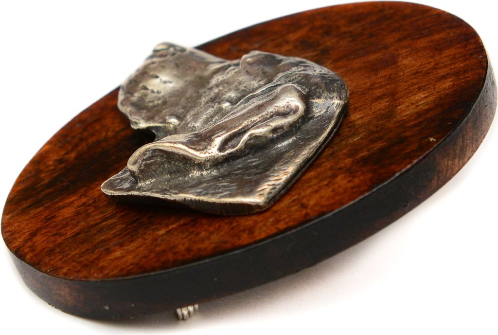 Vizsla - Hundeausstellungsbrosche, Startnummernclip, Hundeanstecker von Art-Dog