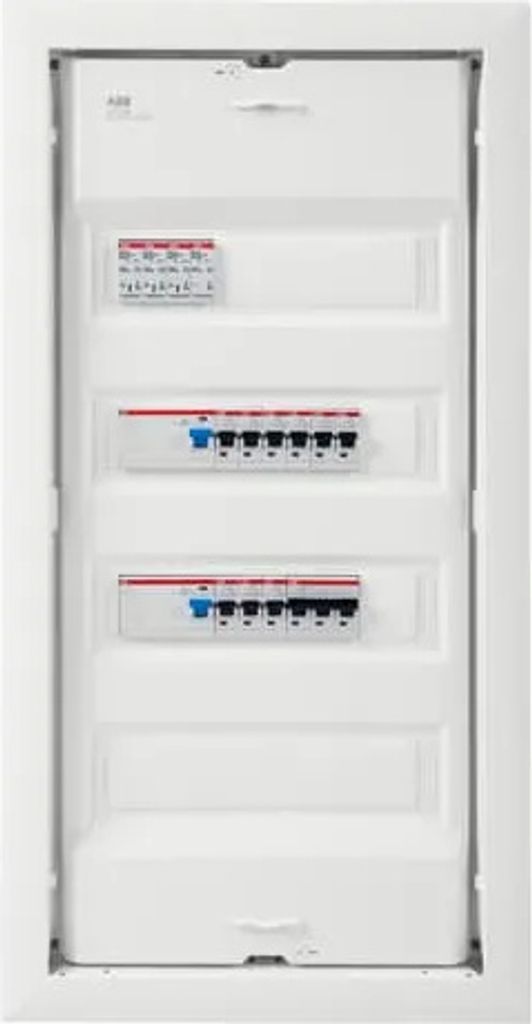 Striebel Komplettverteiler UKB4DOK10D komplett best. 2xFi4x40 9xB16 1xB20-3pol
