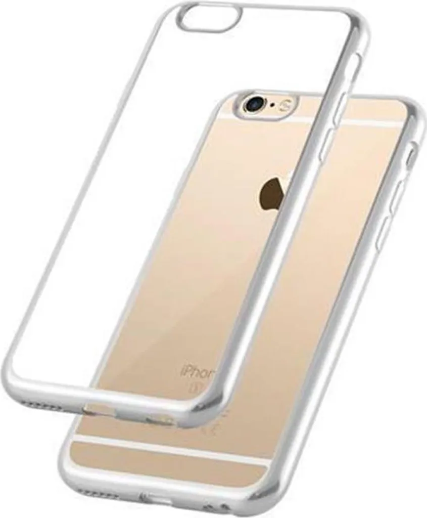 Custodia iPhone 6S Cadorabo Argento - Cover Morbida in Silicone e TPU - 4