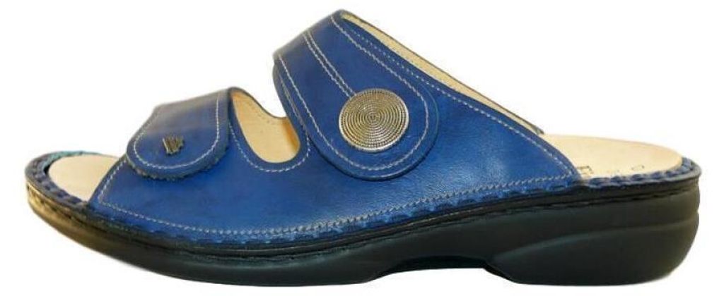 Finn Comfort - Sansibar - Damenpantolette - blau 2550120040 Produktbild 