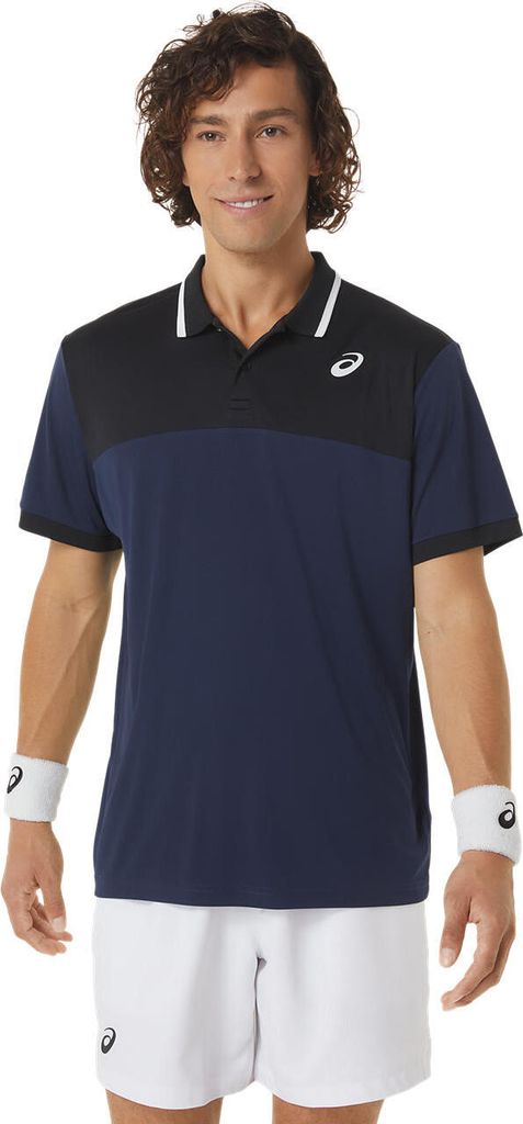 Asics Poloshirt Court Herren Dunkelblau