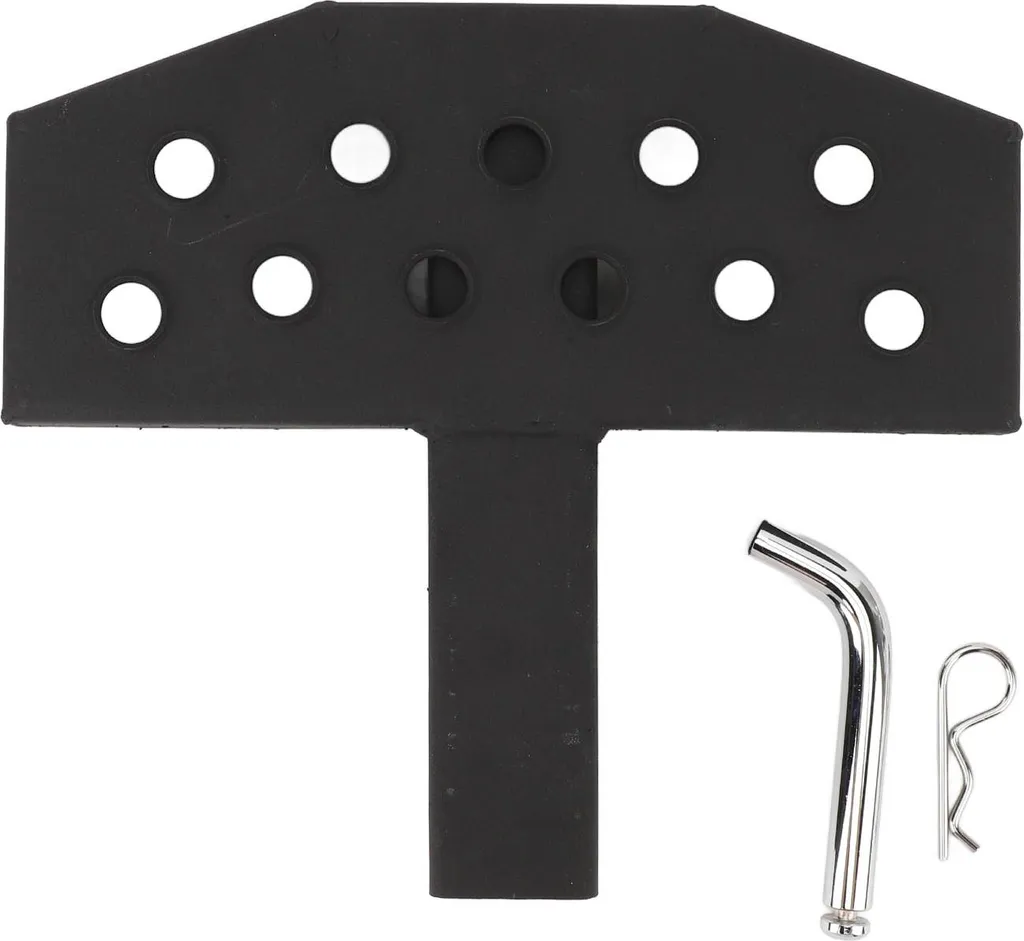 Marchepied d'attelage robuste en acier 600 lbs avec surface antidérapante