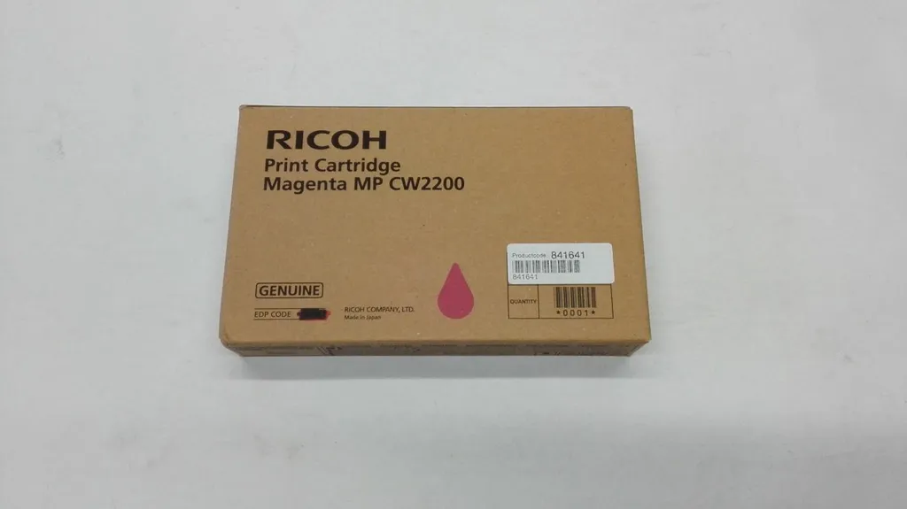 Cartouche d'encre Ricoh Magenta 180g pour Impression Jet d'Encre