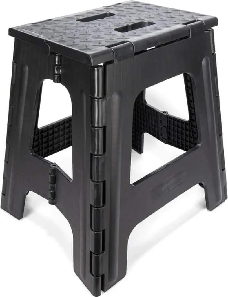 Tabouret pliant Big Rhino Kikkerland Diamond pliant et robuste