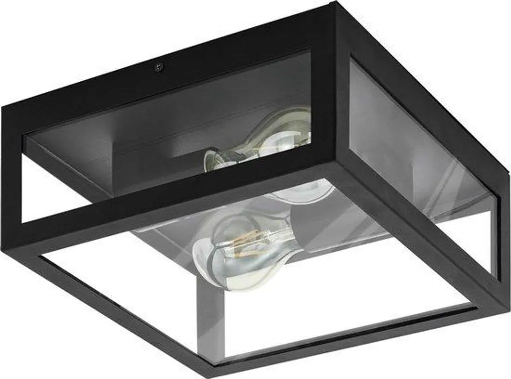 Luminaire de Plafond Style Industriel pour Salle de Bain et Cuisine IP44