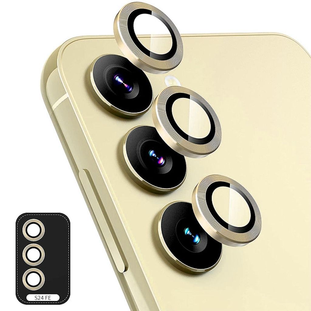 Für Samsung Galaxy S24 FE 5G Aluminium Ring Kamera + H9 Produktbild 