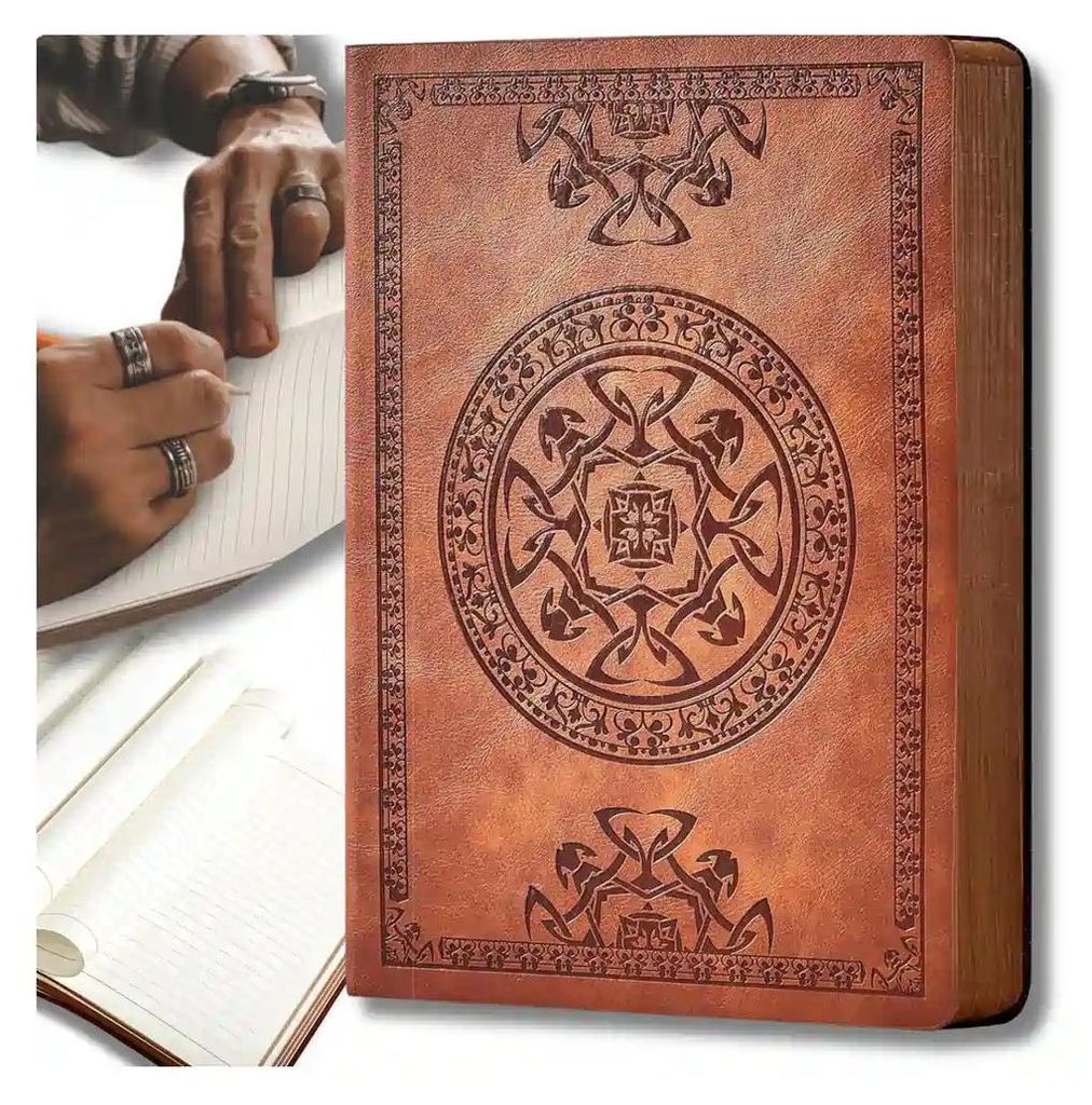 Braunes Notizbuch Planer Notizbuch Notizbuch mit  A6 144 Produktbild 