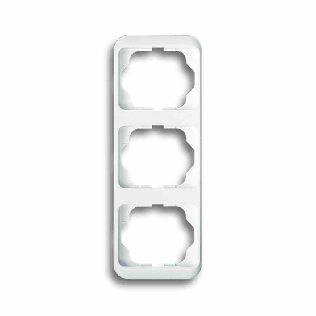Busch-Jaeger Cornice di copertura tripla 1733-24G bianco Immagine del prodotto 