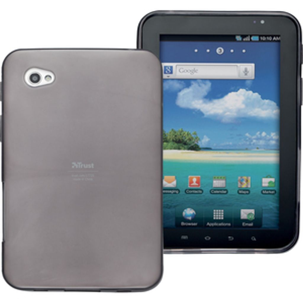 Trust Schutzhülle für Galaxy Tab transparent grau