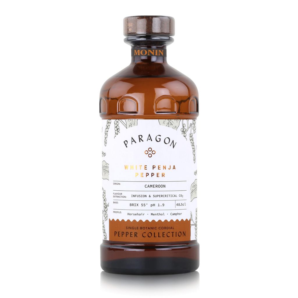 Monin Sirup Paragon White Penja Pepper 485ml - Cocktails Milchshakes (1er Pack)