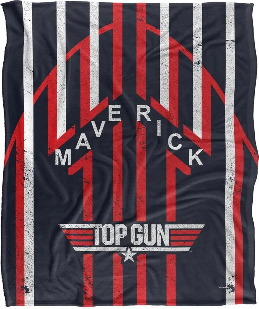 Couverture Top Gun Maverick Anti-Froid - Plaid Soyeux TV25445 152x127 cm
