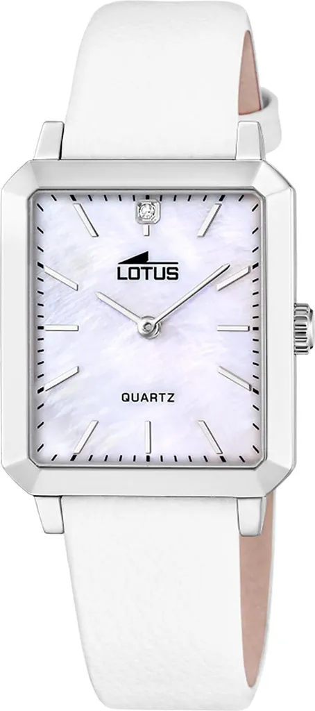 Montre Femme Lotus 18987/1 Argentée - Durable et Résistante aux Rayures