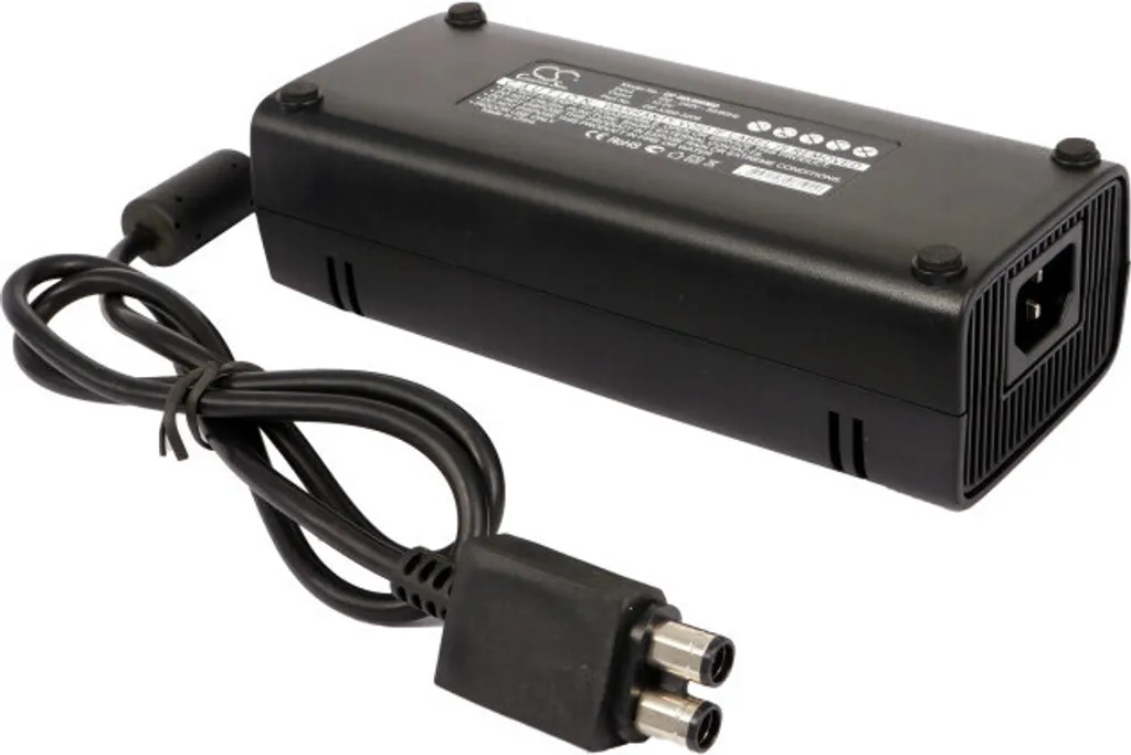 Bloc d'alimentation Xbox 360 Slim - Adaptateur secteur DF-MX360MD Noir