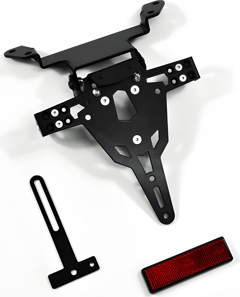 ZIEGER Pro Kennzeichenhalter kompatibel mit Kawasaki ER-6 n / f BJ 2009-11 Frankreich