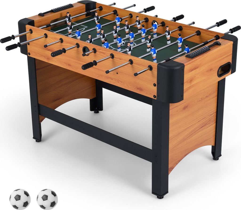 COSTWAY Tischkicker, Kickertisch mit 22 Spielern&2 Bällen, Profi Tischfussball Komplett Set aus Holz, Fußballtisch für Kinder&Erwachsene, 119x10...
