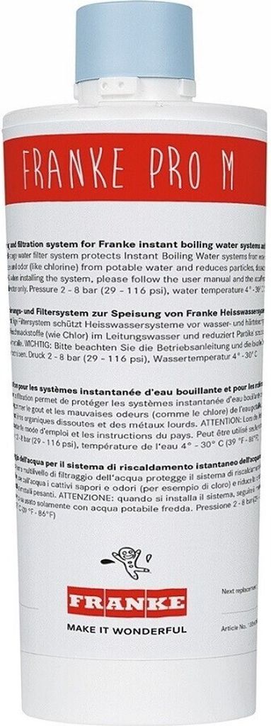 FRANKE 120.0305.558 Cartouche filtrante PRO M / filtre de Image du produit 