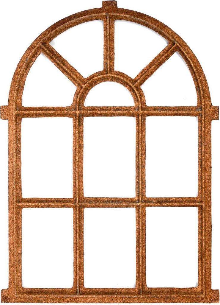 Nostalgie Stallfenster Fenster 94cm Eisen Eisenfenster Scheune Rost antik Stil