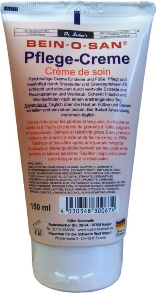 Granatapfelkernöl & Rosskast.Extr.Pfl.Bein-O-San 150 ml Produktbild 2