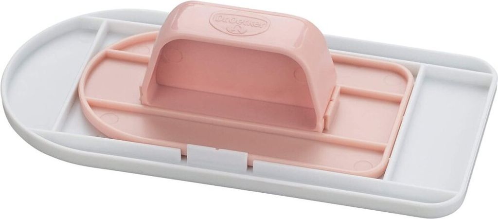 Dr. Oetker Fondantglätter Set 3-tlg., zum Glätten von Marzipan und Fondant, für kleine und große Tortenoberflächen passend, platzsparend verst...