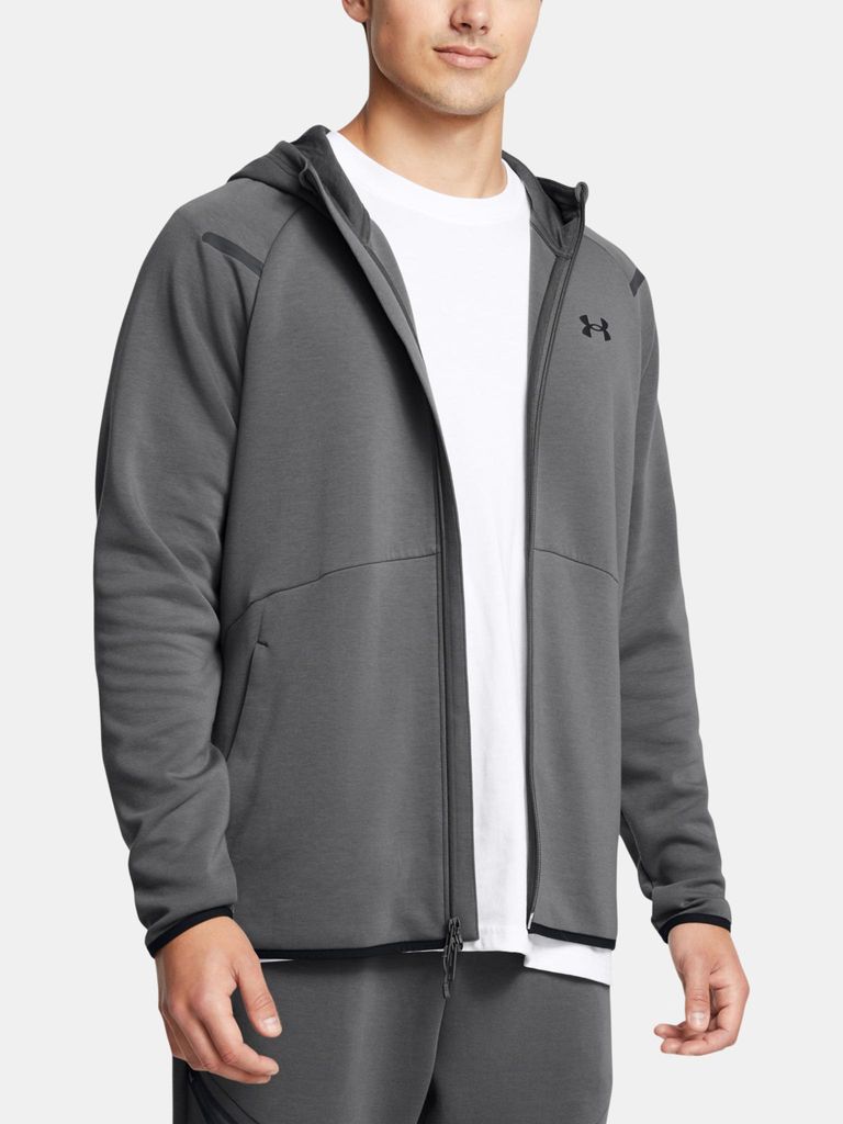 Under Armour Herren Sweatshirt Ua Unstoppable FLC FZ HD EU 1389352-025__XL