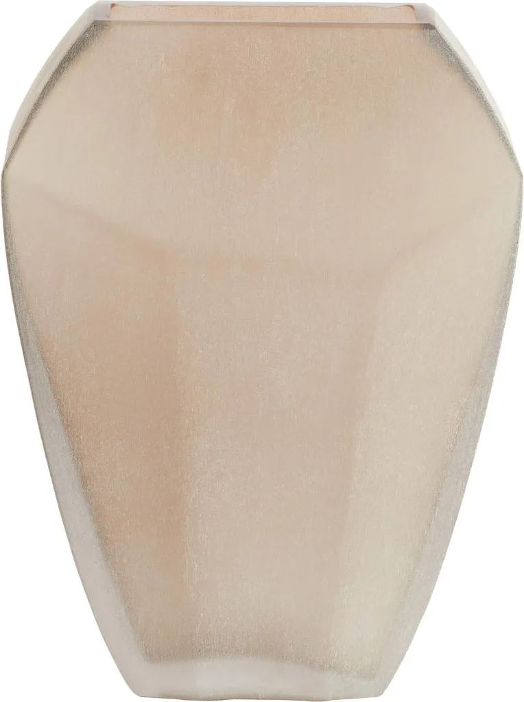 Vase VIONNA Light & Living en verre brun clair design 25x12,5x33,5 cm