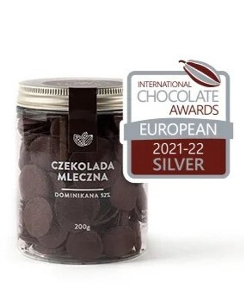Milchschokolade Drops Dominikanische Republik 52 % 200 g DESEO