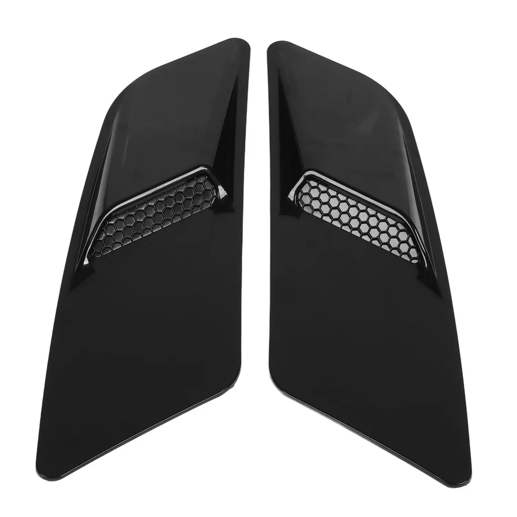 Capot d'Air Mustang 2015-2017 : Décoration Robuste en ABS Noir Premium