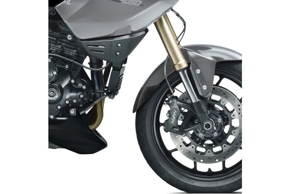 Extension de garde-boue PUIG en ABS noir pour TRIUMPH SPEED TRIPLE 1050